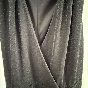 Elegant Black Sleeveless Dress